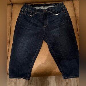 Judy Blue Deep Indigo Capri Jeans